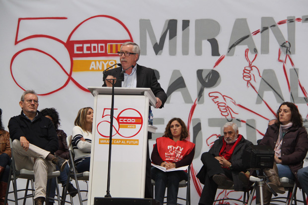 Intervención de Ignacio Fernández Toxo, secretario general de CCOO