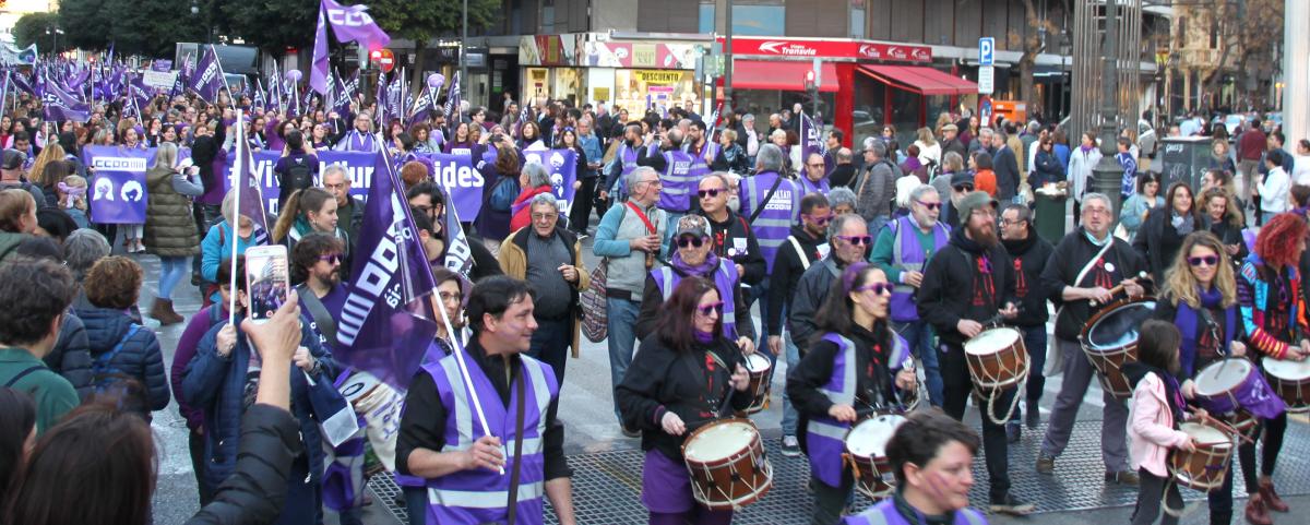 Manifestaci a Valncia.