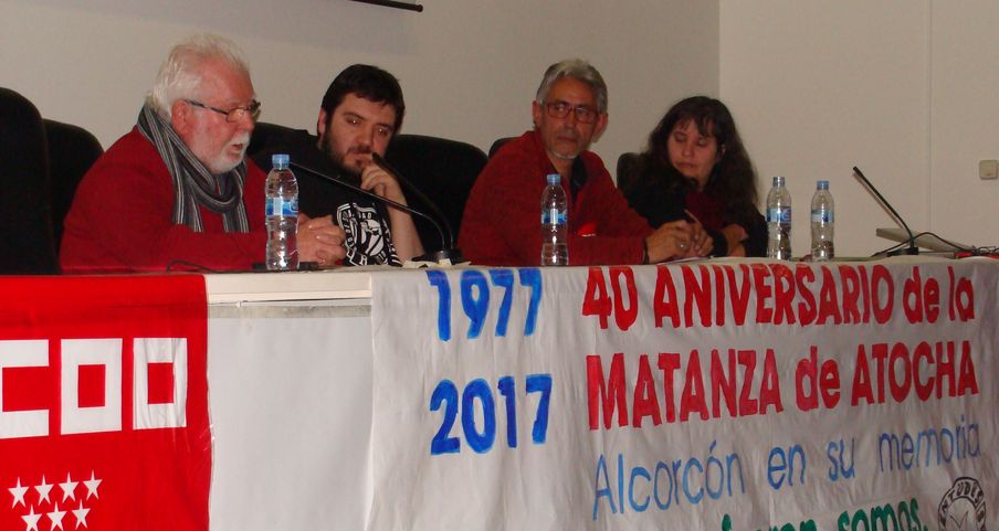 Homenaje a los Abogados de Atocha en Alcorcn