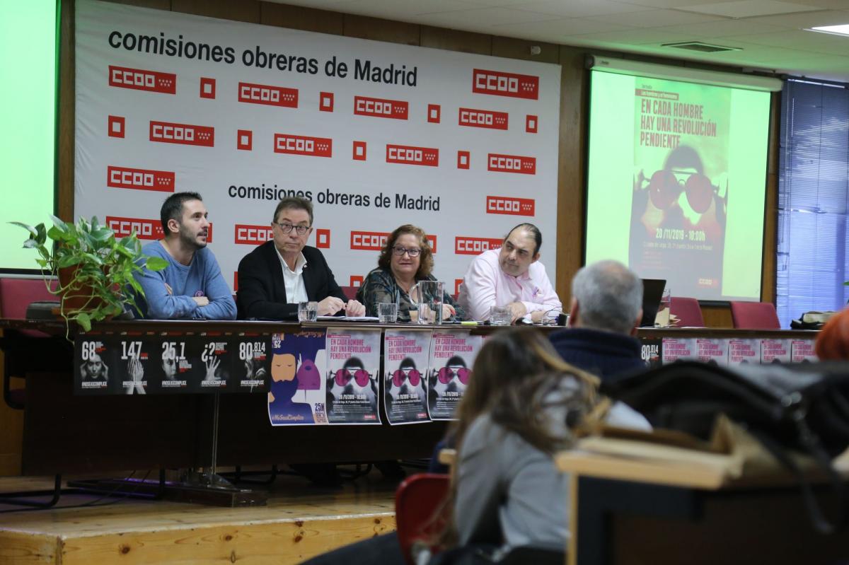 Un momento de la jornada sobre hombres y feminismo