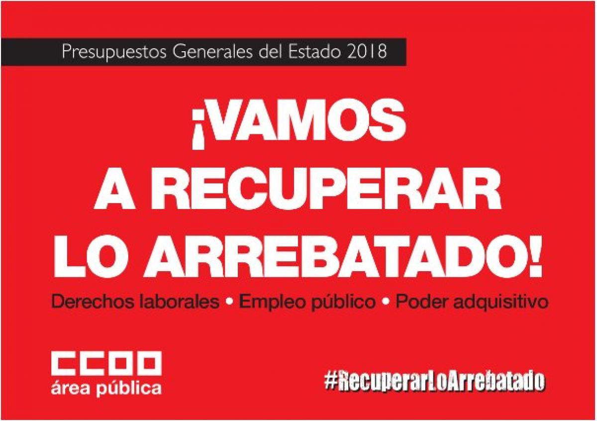 Se presenta en Getafe la campaa Vamos a recuperar lo arrebatado!