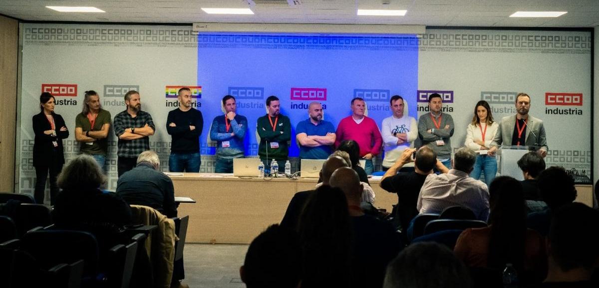 Ejecutiva de la seccin sindical interempresas de CCOO en Airbus