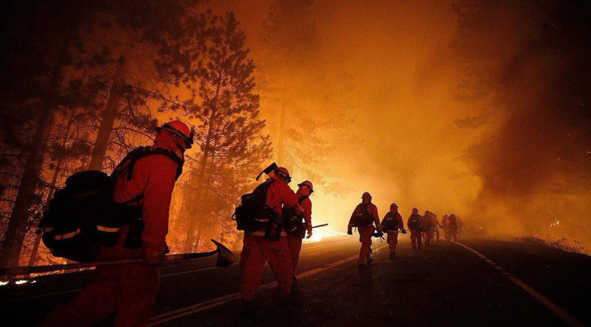 Imagen de archivo incendio forestal
