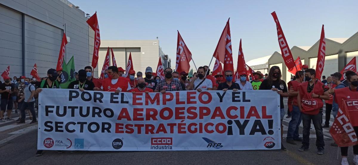 Manifestacin plantilla Airbus