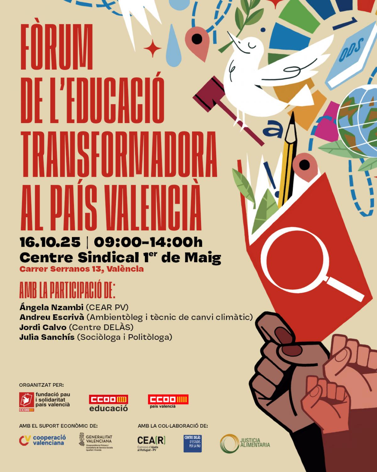 Fòrum de l'Educació Transformadora al País Valencià.
