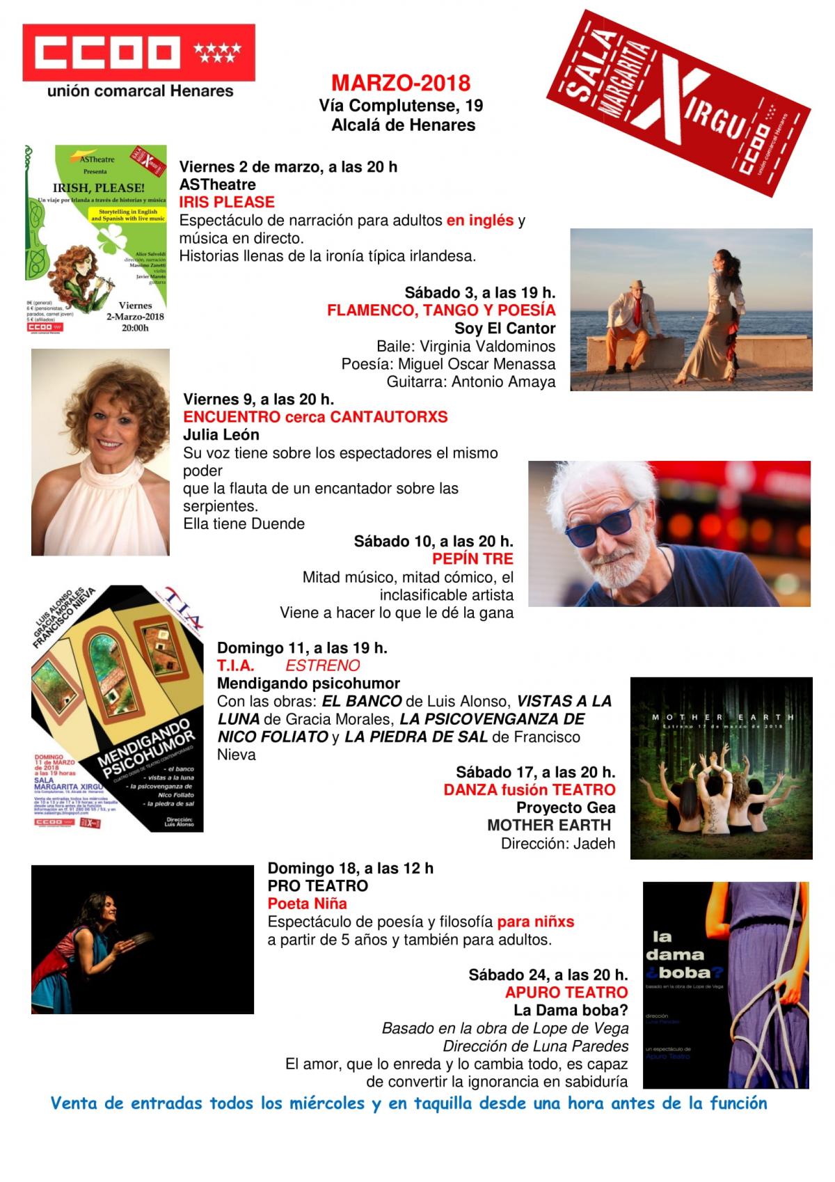 Programacin marzo
