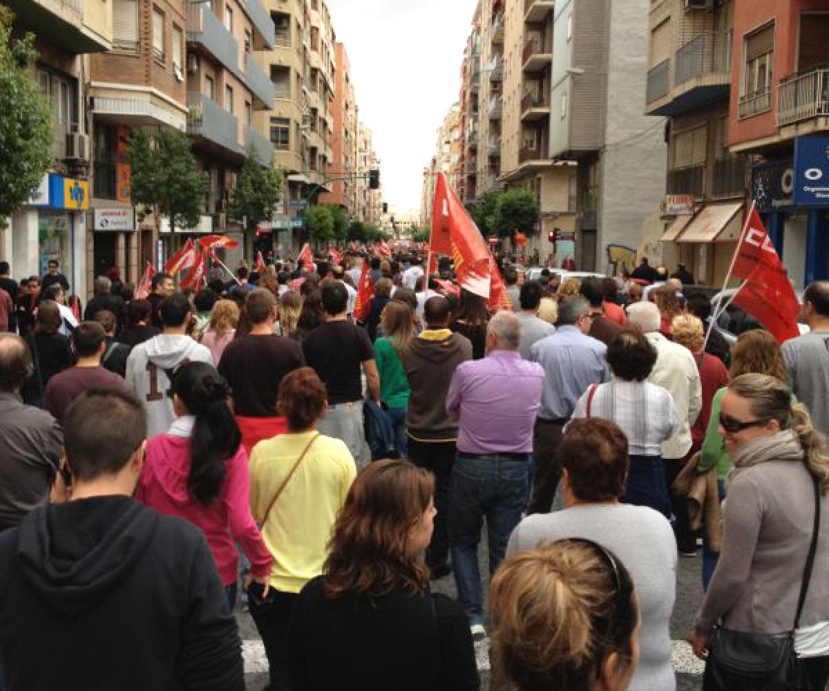 Manifestació a Elx