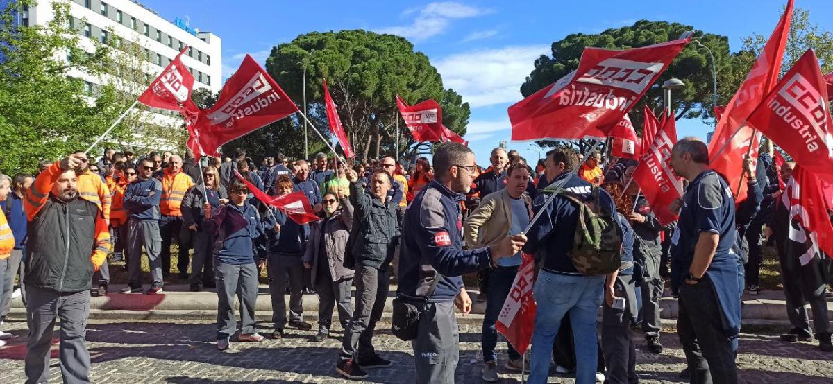 Concentracin en Iveco Madrid