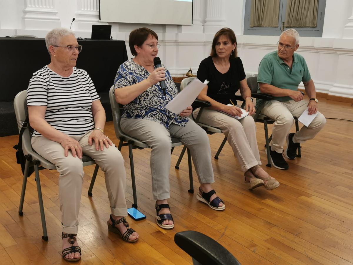 Acte a Xtiva. Intervenci de Rosa Ganga.