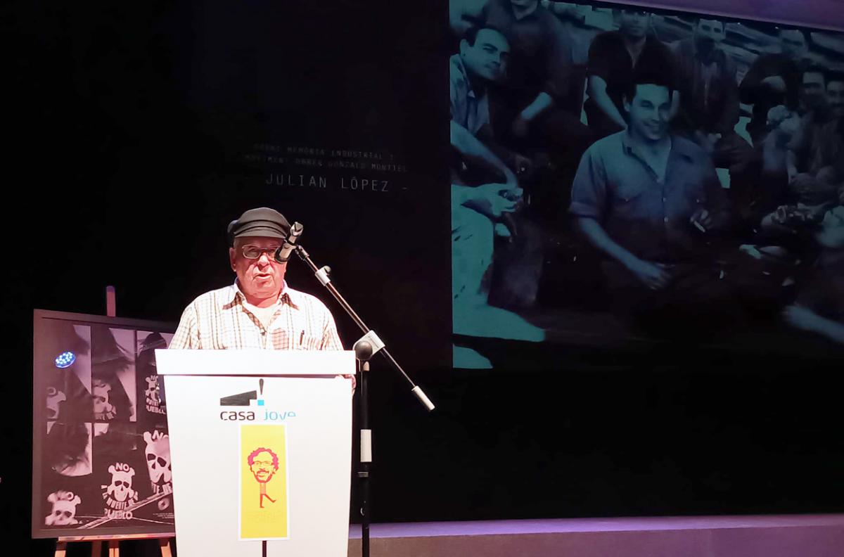Homenaje a Julián López, veterano sindicalista de la UI CCOO Camp de Morvedre