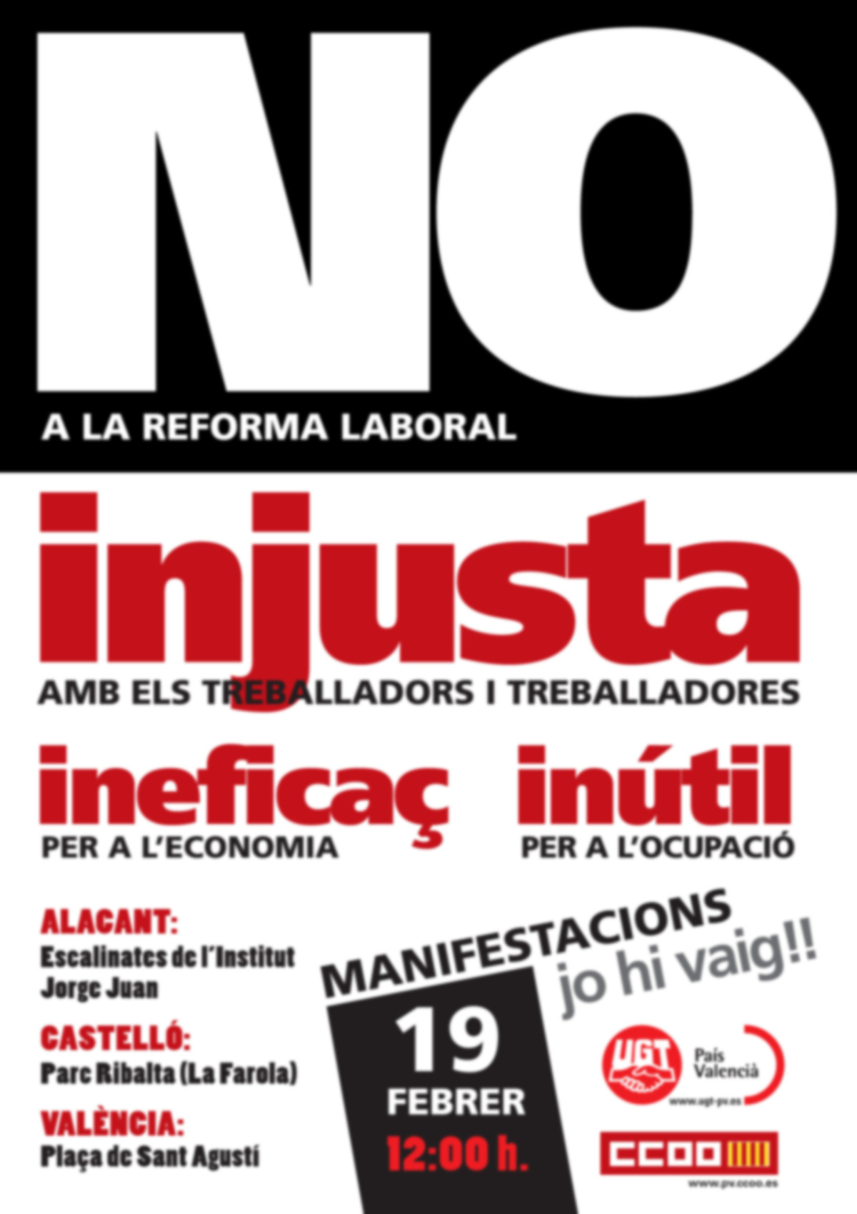 Cartell manifestacions #19F