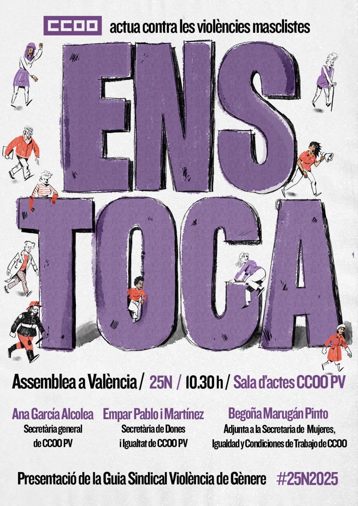 Ens toca! Assemblea a València 25N.