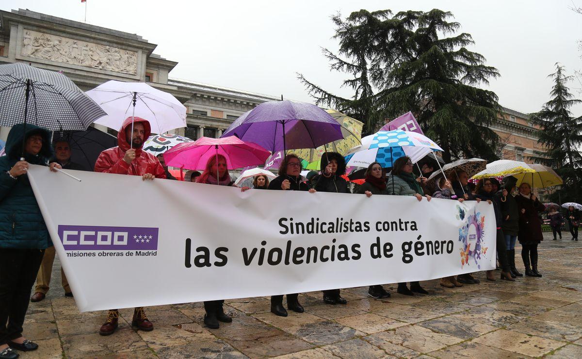 Concentracin contra la violencia machista
