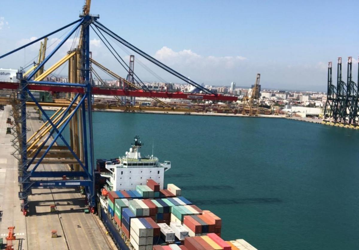Terminal del Puerto de Sagunto.