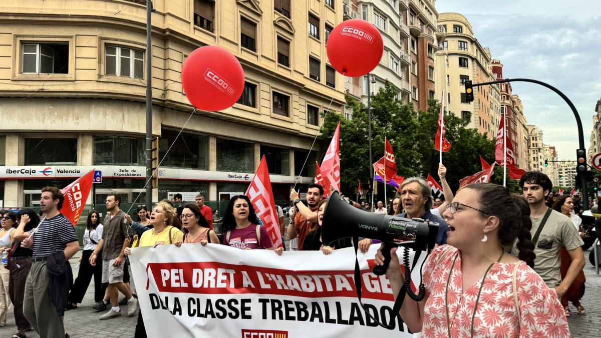 Manifestació a València