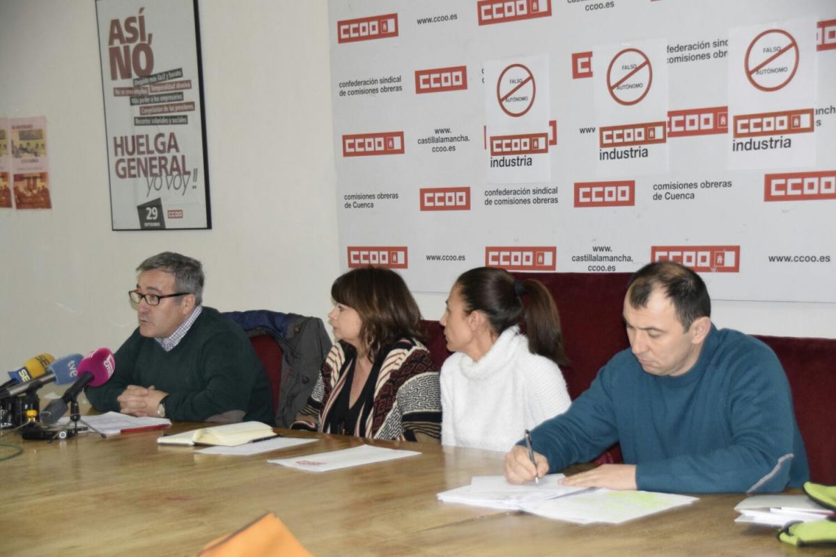 Ofensiva CCOO contra las falsas cooperativas
