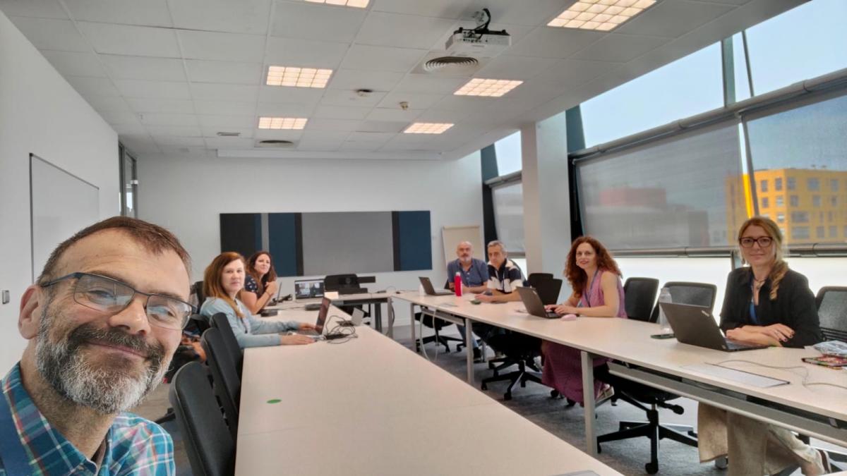 Reunin de la Seccin Sindical Intercentros de NOKIA celebrada ayer 2 de junio, de forma semipresencial