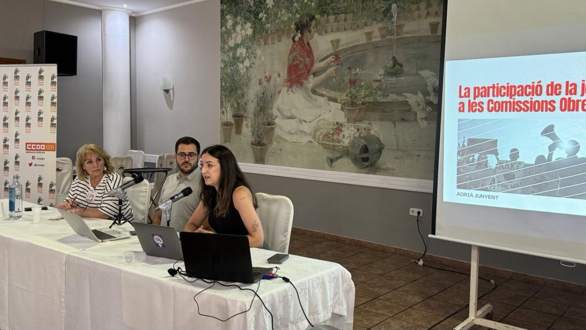 Intervenci de Roco Pascual, secretria de Joventut i Noves Realitats del Treball de CCOO PV