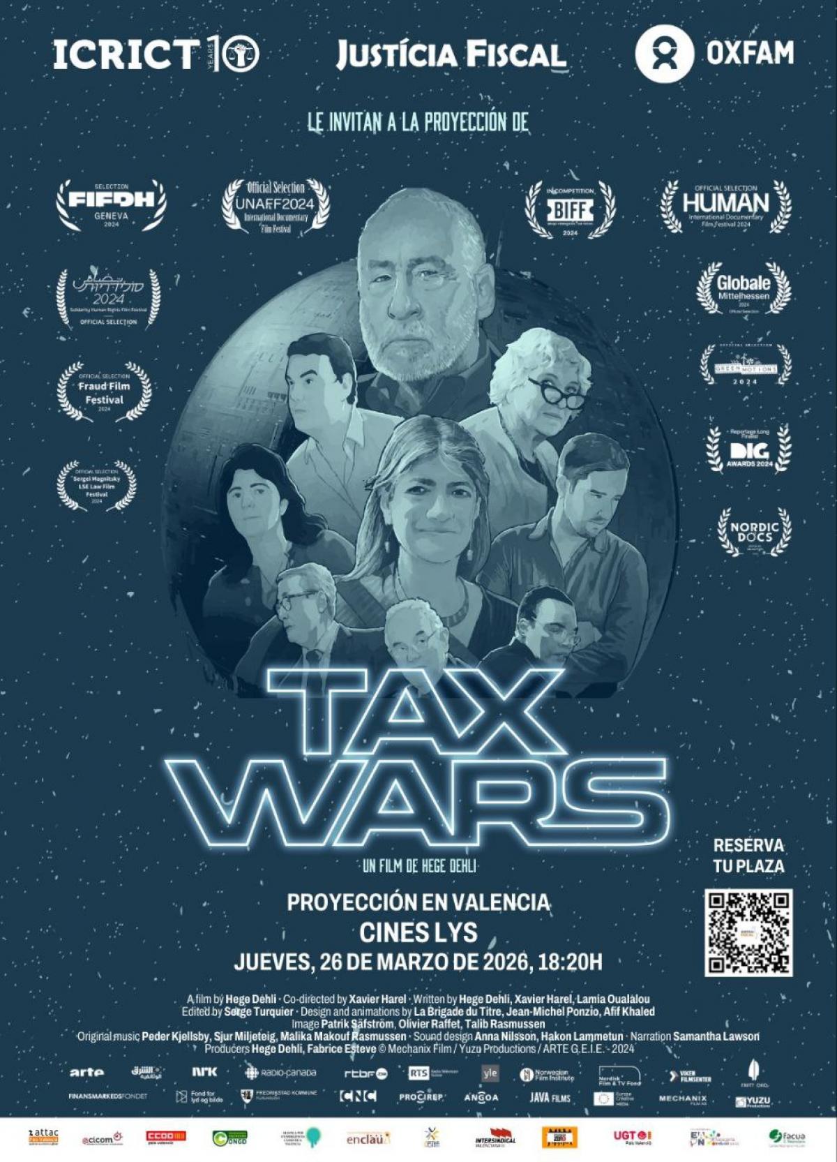 Projecció organitzada per la Campanya per la Justícia Fiscal CV
