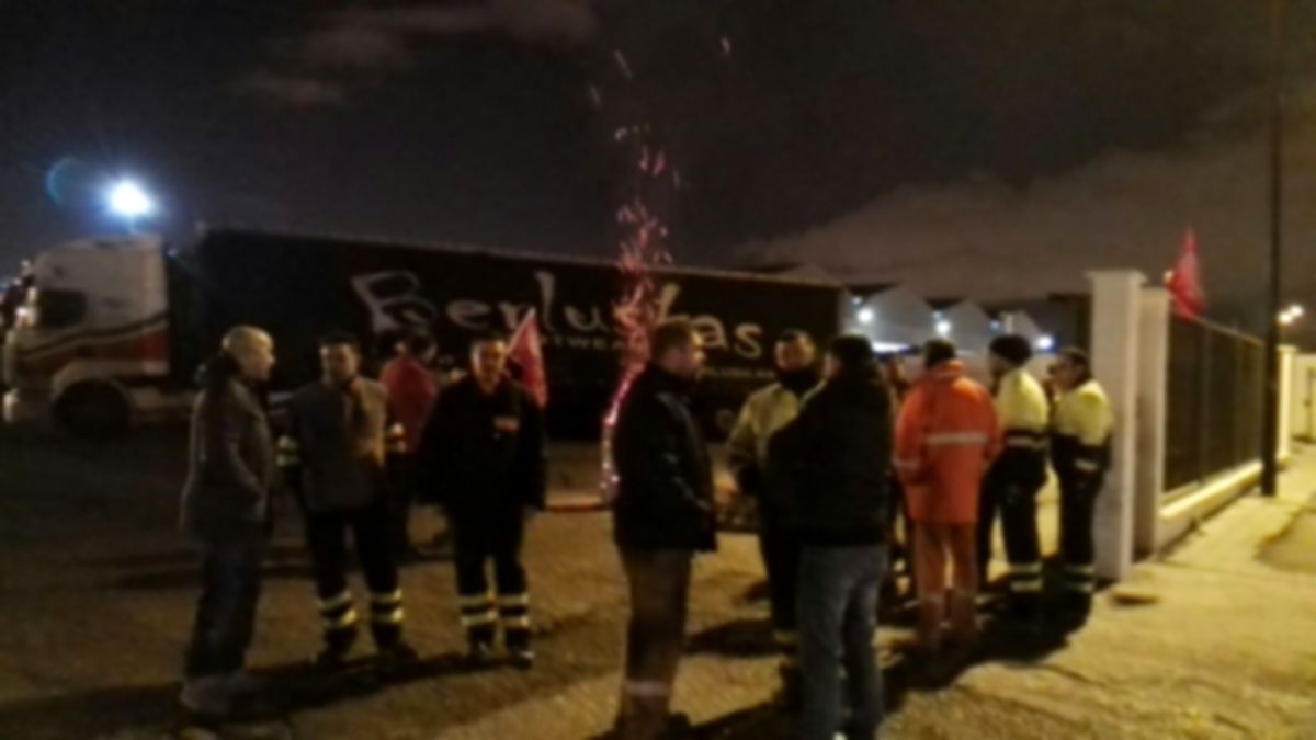 Huelga en Corrugados Getafe por el bloqueo total en el proceso de negociacin del Convenio Colectivo