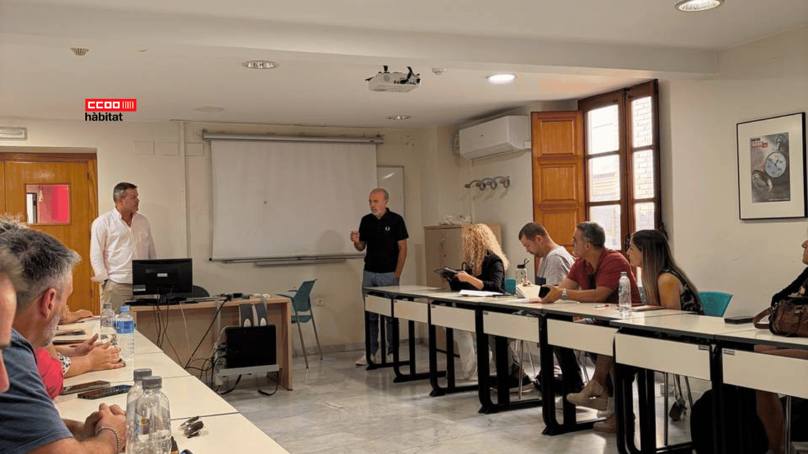 CCOO de l'Hàbitat del País Valencià celebra una jornada sobre licitacions i contractació per a reforçar l'acció sindical