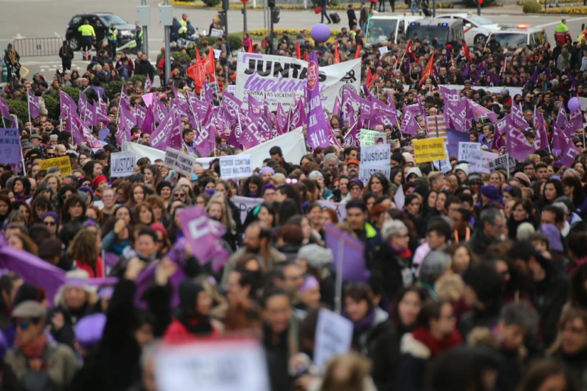 Madrid clama contra la violencia machista