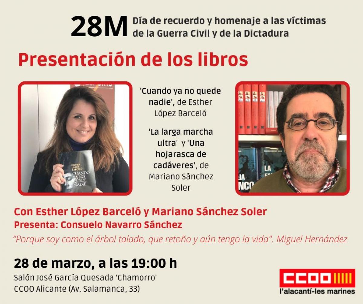 Presentacin en CCOO Alicante.
