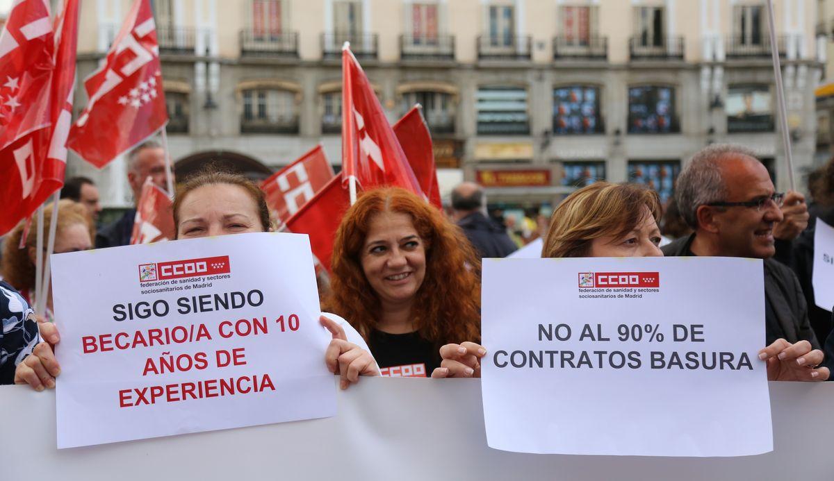 La Comunidad de Madrid contrata en fraude de ley a una tercera parte de las profesionales de la investigacin