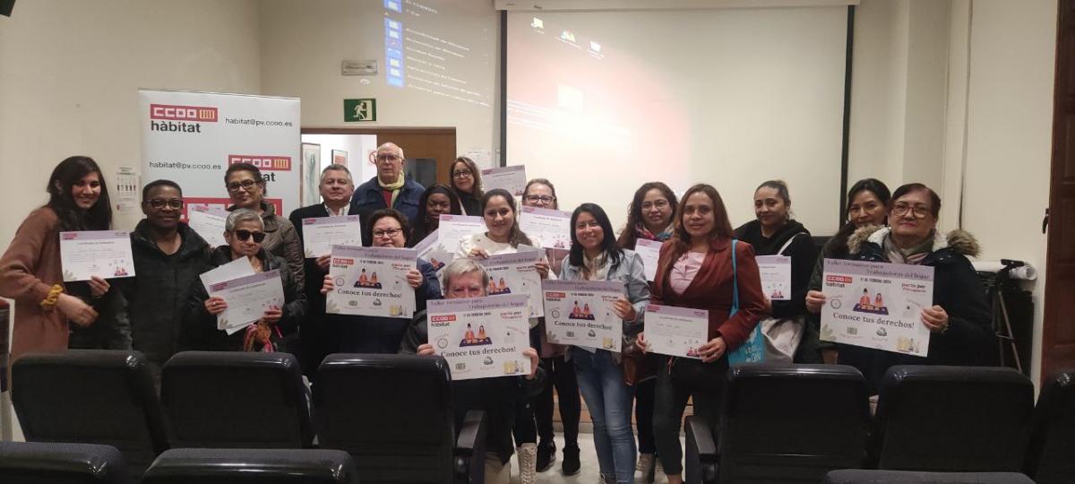 Trabajadoras del hogar.