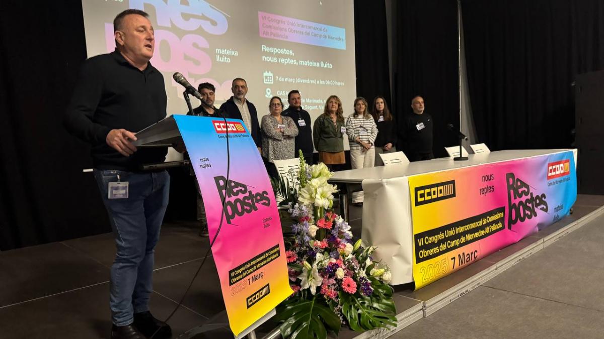 Intervencin del secretario general Sergio Villalba