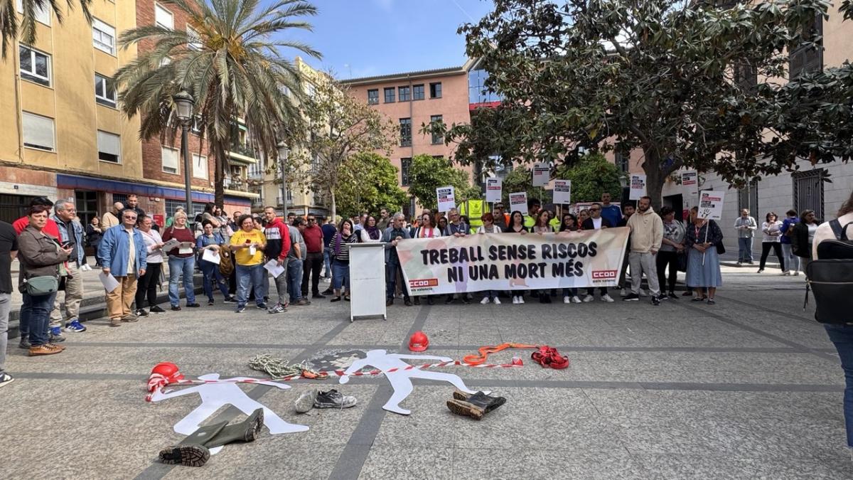 Acto de CCOO PV en Valncia.