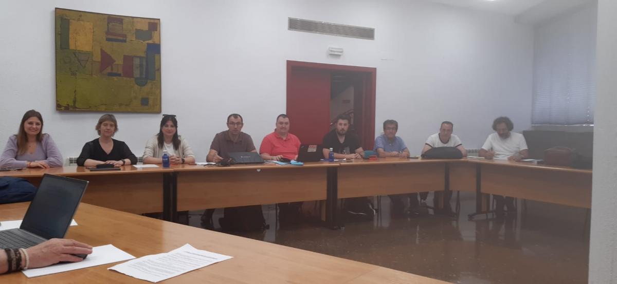 Representantes de CCOO en la comisin negociadora del Convenio de Conservas Vegetales
