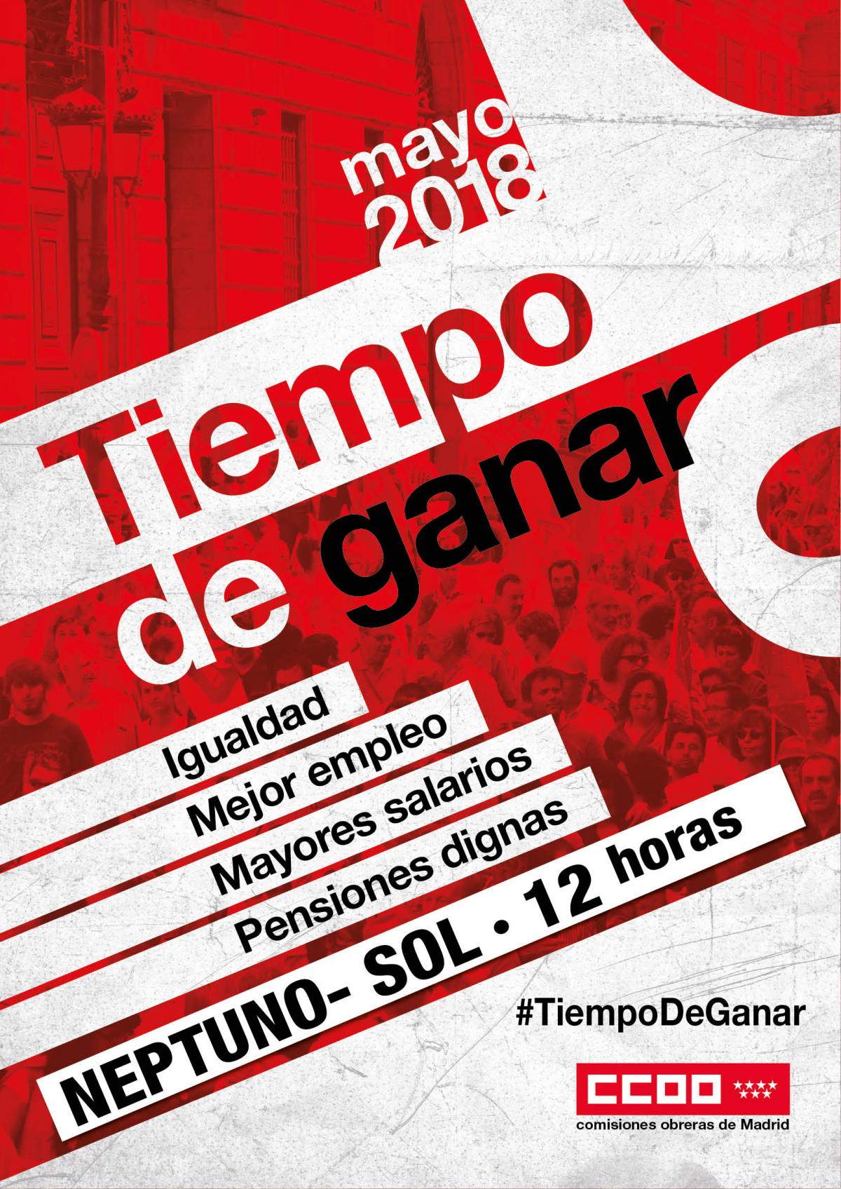 1 de Mayo 2018 CCOO Madrid