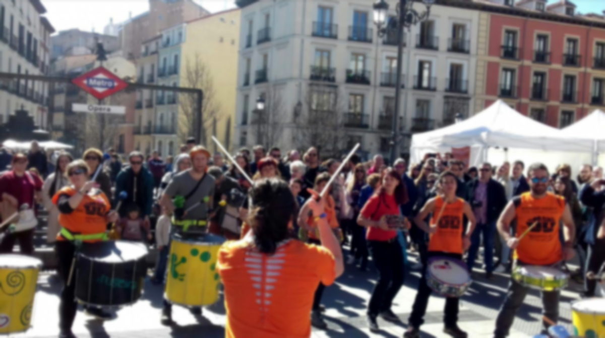La Alianza Social y Marea Naranja de Madrid exigen un pacto social en defensa del sistema pblico de servicios sociales