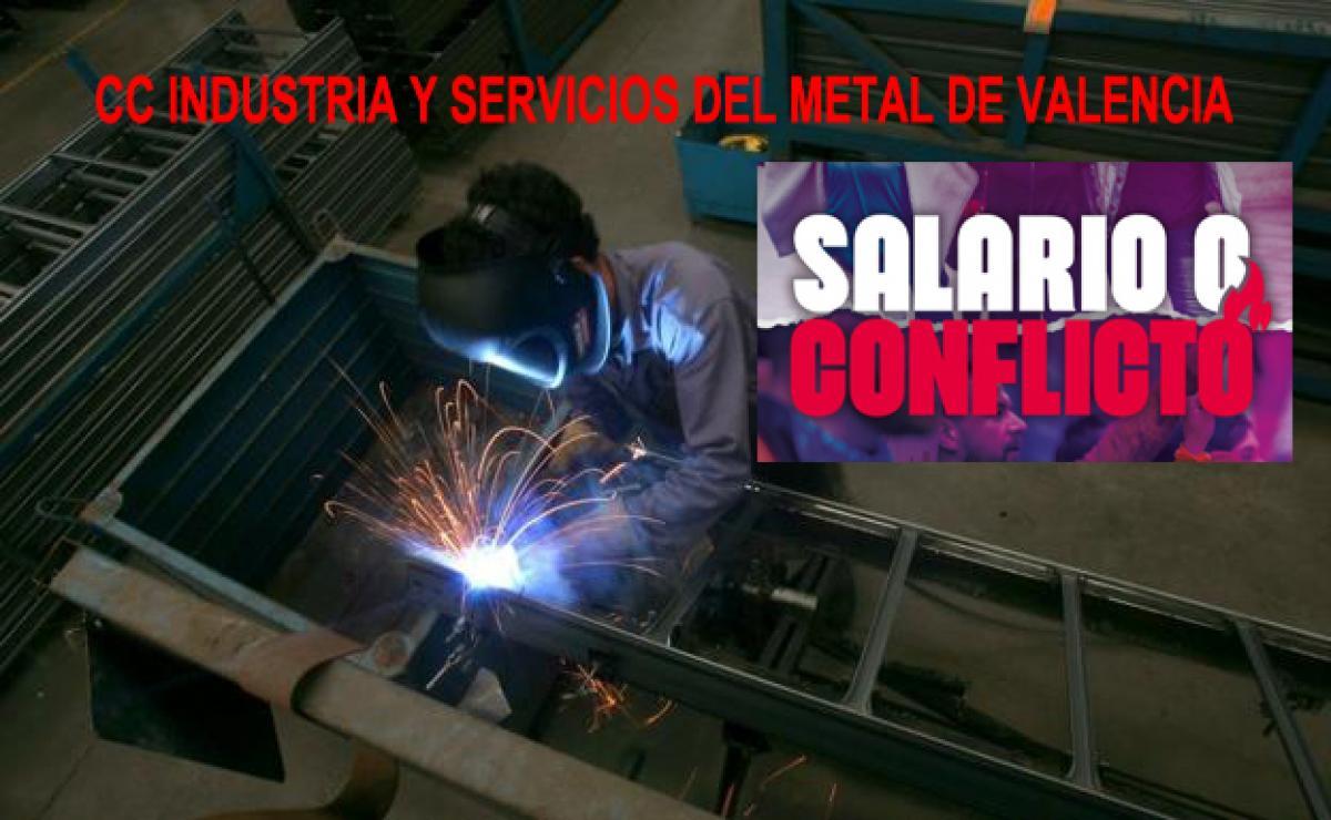 Negociacin del convenio del metal de Valencia.