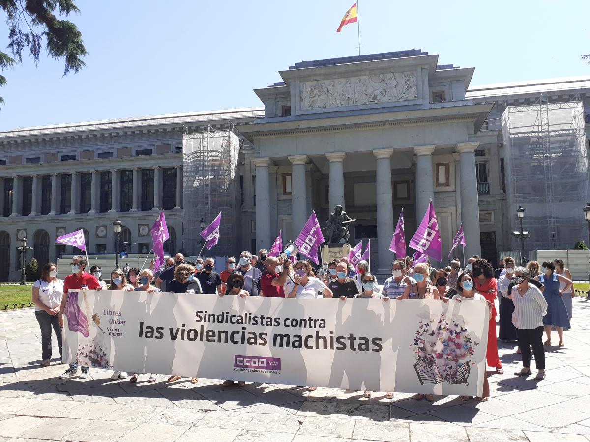 Concentracin contra la violencia machista