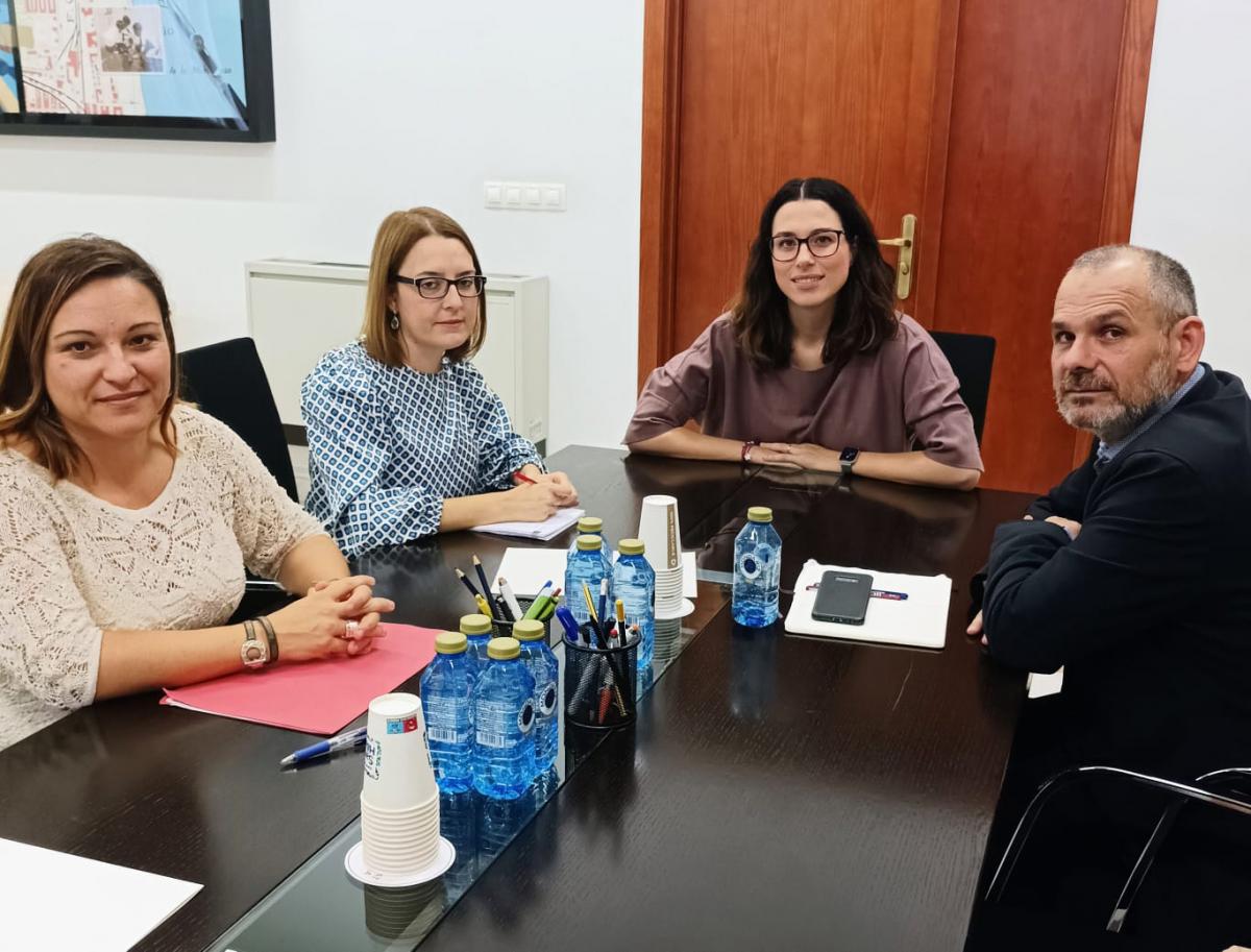 Isabel Lpez, Ana Beln Montero, Aitana Mas y Xavi Uceda.