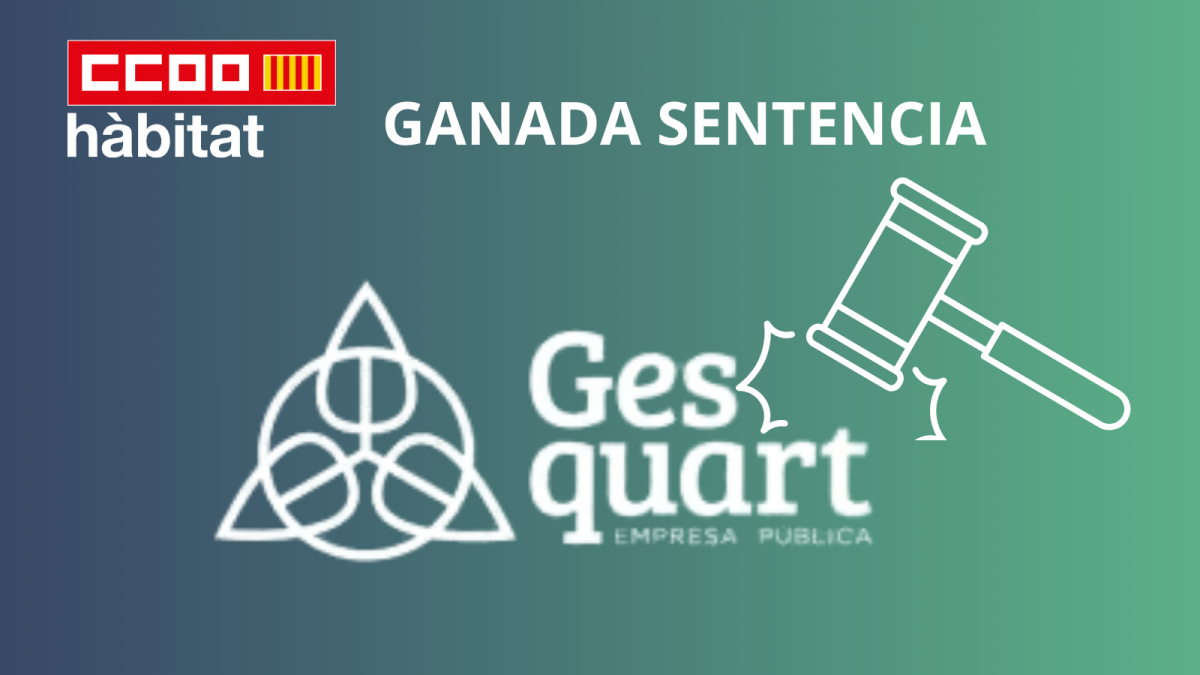 CCOO gana en el TSJCV: la plantilla de limpieza viaria de Ges quart recuperará el plus de toxicidad, penosidad y peligrosidad