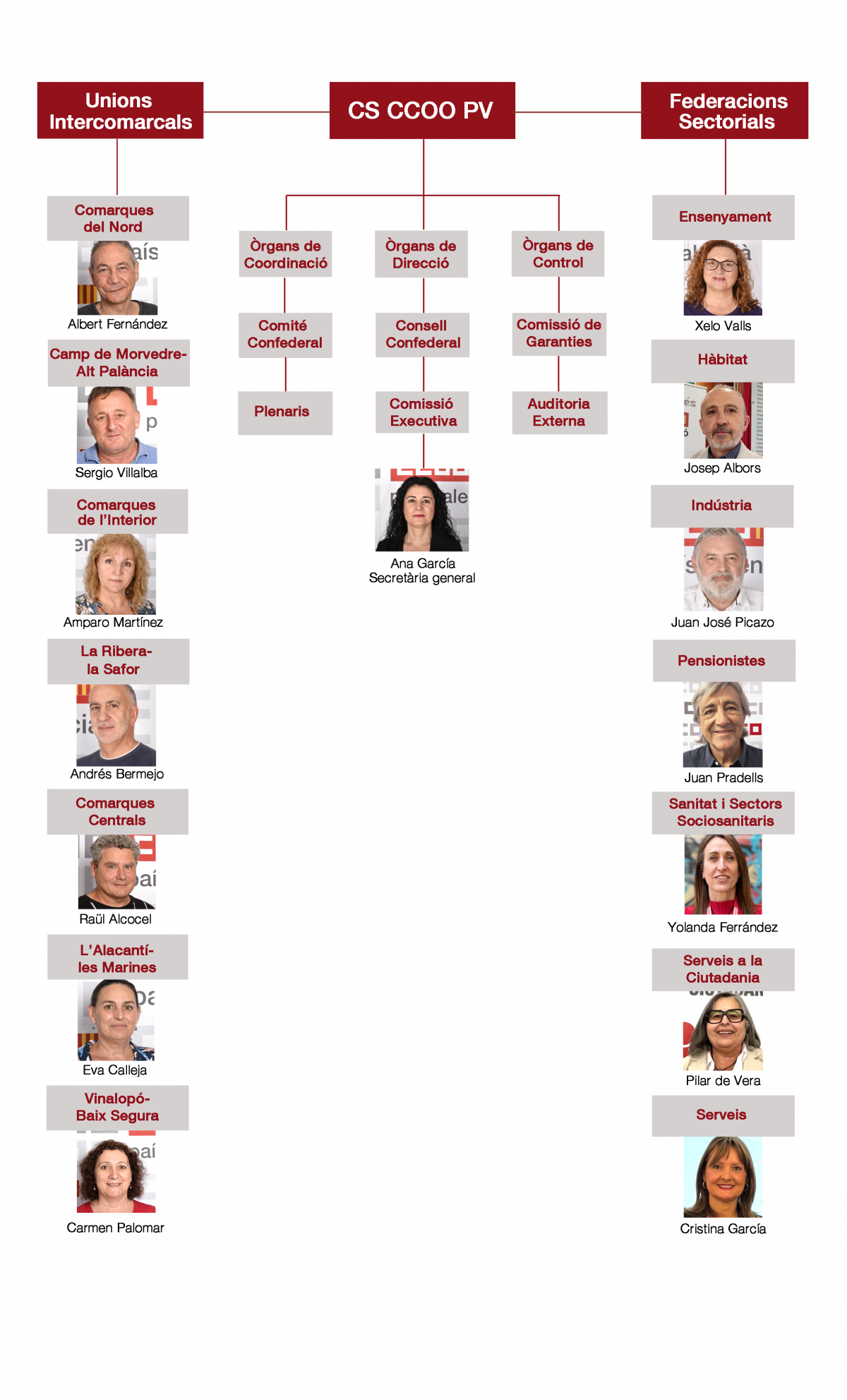 Mapa organitzatiu