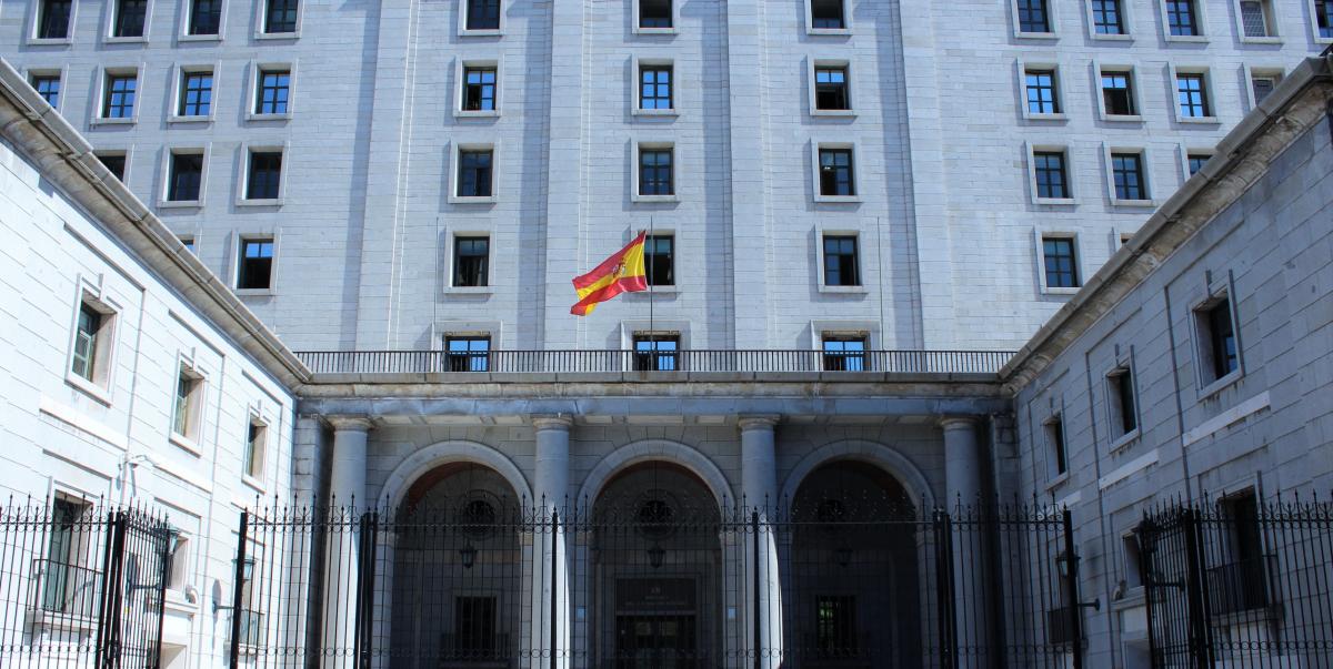Edificio de los Nuevos Ministerios en Madrid